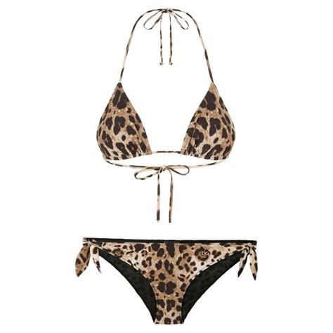 dolce gabbana leopard beachwear